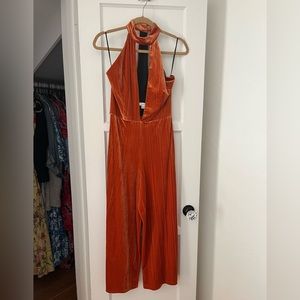 OML Choker Wide Leg Jumpsuit